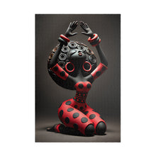 Load image into Gallery viewer, Lifted in Joy – Red &amp; Black Inspirational Art Jigsaw Puzzle (110, 252, 520, 1014-piece)

