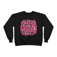 Load image into Gallery viewer, Prayed Up Pinked Out Breast Cancer Awareness Unisex EcoSmart® Crewneck Sweatshirt
