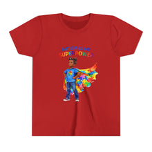 Load image into Gallery viewer, Autism Is My Superpower Youth T-Shirt — Autism Awareness Tee
