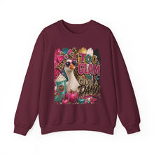 Load image into Gallery viewer, Too Glam to Give a Damn Goose Unisex Heavy Blend™ Crewneck Sweatshirt
