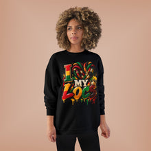 Load image into Gallery viewer, I Love My Locs Unisex EcoSmart® Crewneck Sweatshirt
