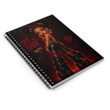 Load image into Gallery viewer, Black Cherry Cry Baby Notes Spiral Notebook - Ruled Line
