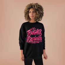 Load image into Gallery viewer, Tougher Than the Diagnosis Breast Cancer Awareness Unisex EcoSmart® Crewneck Sweatshirt
