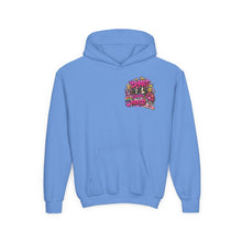 Load image into Gallery viewer, Smart Girls Change the World Youth Heavy Blend Hooded Sweatshirt
