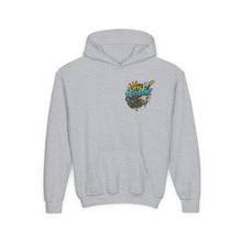 Load image into Gallery viewer, Small Kid Big Sound Kids Hoodie – Little Rockstar Music Graphic Youth Heavy Blend Hooded Sweatshirt
