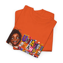 Load image into Gallery viewer, Undiagnosed and Unmedicated Graphic Heavy Cotton Tee
