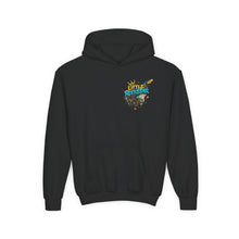 Load image into Gallery viewer, Small Kid Big Sound Kids Hoodie – Little Rockstar Music Graphic Youth Heavy Blend Hooded Sweatshirt
