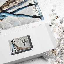 Load image into Gallery viewer, Winter's Runway – Textured High-Fashion ArtPuzzle (110, 252, 520, 1014-piece)
