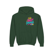 Load image into Gallery viewer, Small Artist Big Dreams Youth Heavy Blend Hooded Sweatshirt
