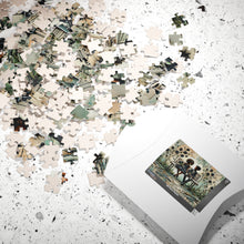 Load image into Gallery viewer, Whispers Between Us – Children &amp; Black Roses | Emotional Textured Art Puzzle (110, 252, 520, 1014-piece)
