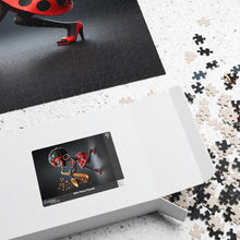 Load image into Gallery viewer, Sassy Sax – Red Polka Dot Music Art Puzzle (110, 252, 520, 1014-piece)
