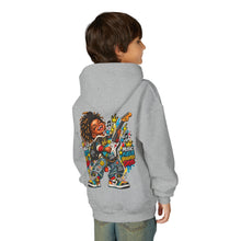 Load image into Gallery viewer, Small Kid Big Sound Kids Hoodie – Little Rockstar Music Graphic Youth Heavy Blend Hooded Sweatshirt
