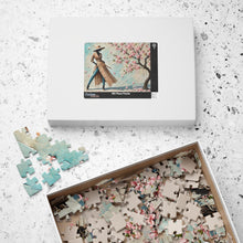 Load image into Gallery viewer, Petals &amp; Poise – Spring Fashion Art Puzzle (110, 252, 520, 1014-piece)
