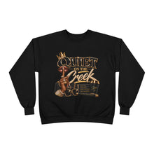 Load image into Gallery viewer, Quiet on the Creek | Less Talk More Peace Luxury Streetwear Graphic Unisex EcoSmart® Crewneck Sweatshirt
