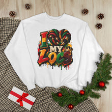 Load image into Gallery viewer, I Love My Locs Unisex EcoSmart® Crewneck Sweatshirt
