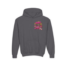 Load image into Gallery viewer, Smart Girls Change the World Youth Heavy Blend Hooded Sweatshirt
