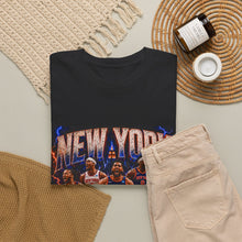 Load image into Gallery viewer, New York The Time Is Now 2026 Playoffs T-Shirt | Basketball Fan Tee | Orange &amp; Blue Playoff Unisex Heavy Cotton Tee
