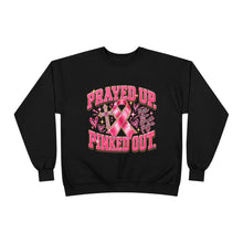 Load image into Gallery viewer, Prayed Up Pinked Out Breast Cancer Awareness Unisex EcoSmart® Crewneck Sweatshirt
