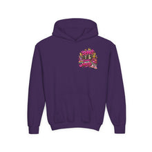 Load image into Gallery viewer, Smart Girls Change the World Youth Heavy Blend Hooded Sweatshirt
