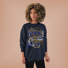 Load image into Gallery viewer, Graduation 'No Cap — Just a Cap &amp; Gown' Crewneck Sweatshirt
