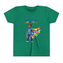 Load image into Gallery viewer, Autism Is My Superpower Youth T-Shirt — Autism Awareness Tee
