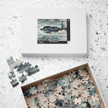 Load image into Gallery viewer, Every Step a Story – Elderly Black Man Jigsaw Puzzle | Textured Urban Fine Art (110, 252, 520, 1014-piece)
