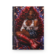 Load image into Gallery viewer, Sweet Land of Slay™ Patriotic Glam Hardcover Journal Matte
