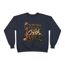Load image into Gallery viewer, Quiet on the Creek | Less Talk More Peace Luxury Streetwear Graphic Unisex EcoSmart® Crewneck Sweatshirt
