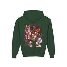 Load image into Gallery viewer, Smart Girls Change the World Youth Heavy Blend Hooded Sweatshirt
