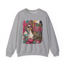 Load image into Gallery viewer, Too Glam to Give a Damn Goose Unisex Heavy Blend™ Crewneck Sweatshirt

