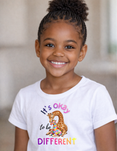 Load image into Gallery viewer, (Youth) It's Ok To Be Different Autism Awareness T-Shirt
