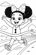 Load image into Gallery viewer, Maya and the Mighty Big Bow Coloring Book
