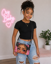 Load image into Gallery viewer, Pink Cry Baby Crossbody Bag
