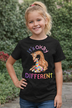 Load image into Gallery viewer, It's Ok To Be Different Autism Awareness T-Shirt
