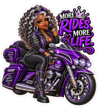 Load image into Gallery viewer, Biker Girl Sticker Bundle | 7 Printable Sticker Sheets
