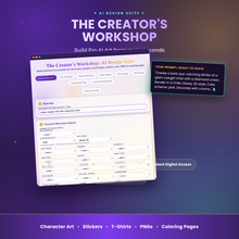 Load image into Gallery viewer, The Creator's Workshop: AI Design Suite
